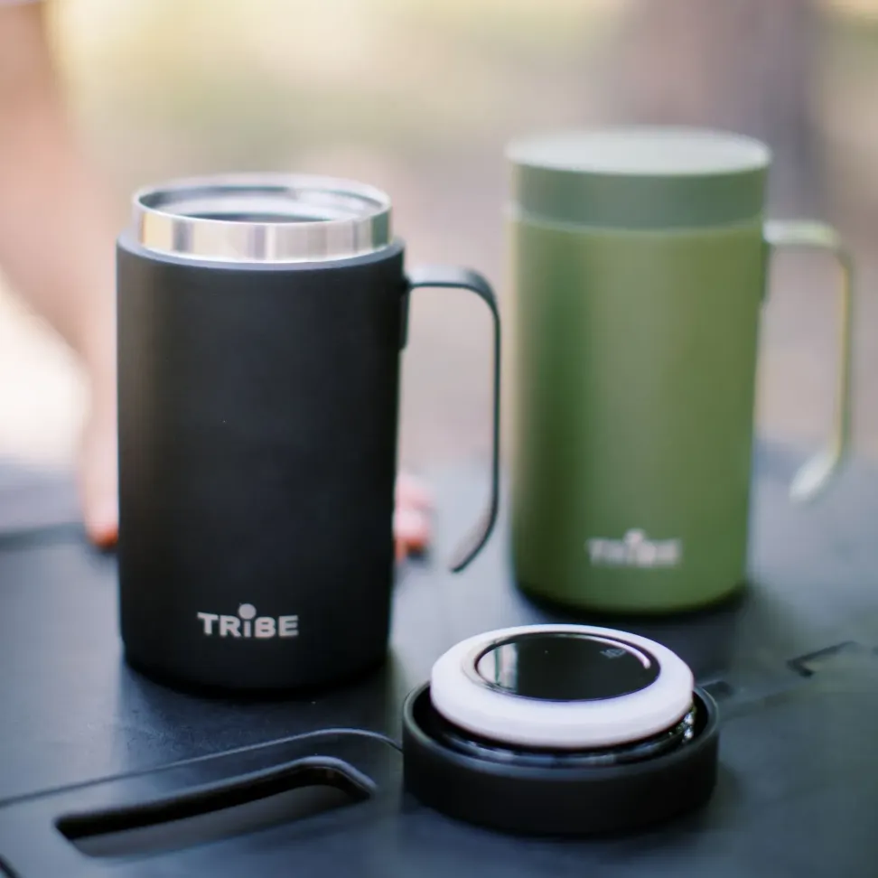 Чашка-термос Tribe Adventure Mug 450 мл, olive
