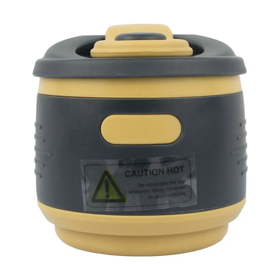 Горнятко складане силіконовеTramp з кришкою 350ml sand UTRC-082-sand