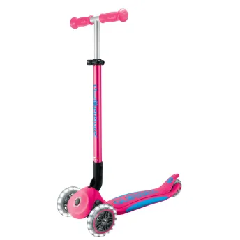 Самокат Globber - Elite Lights Foldable Fucshia