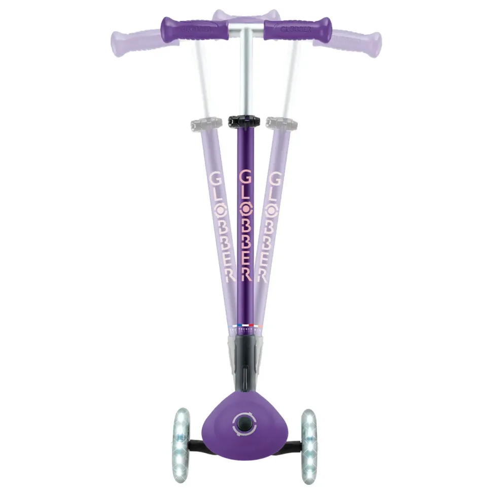 Самокат Globber - Elite Lights Foldable Purple