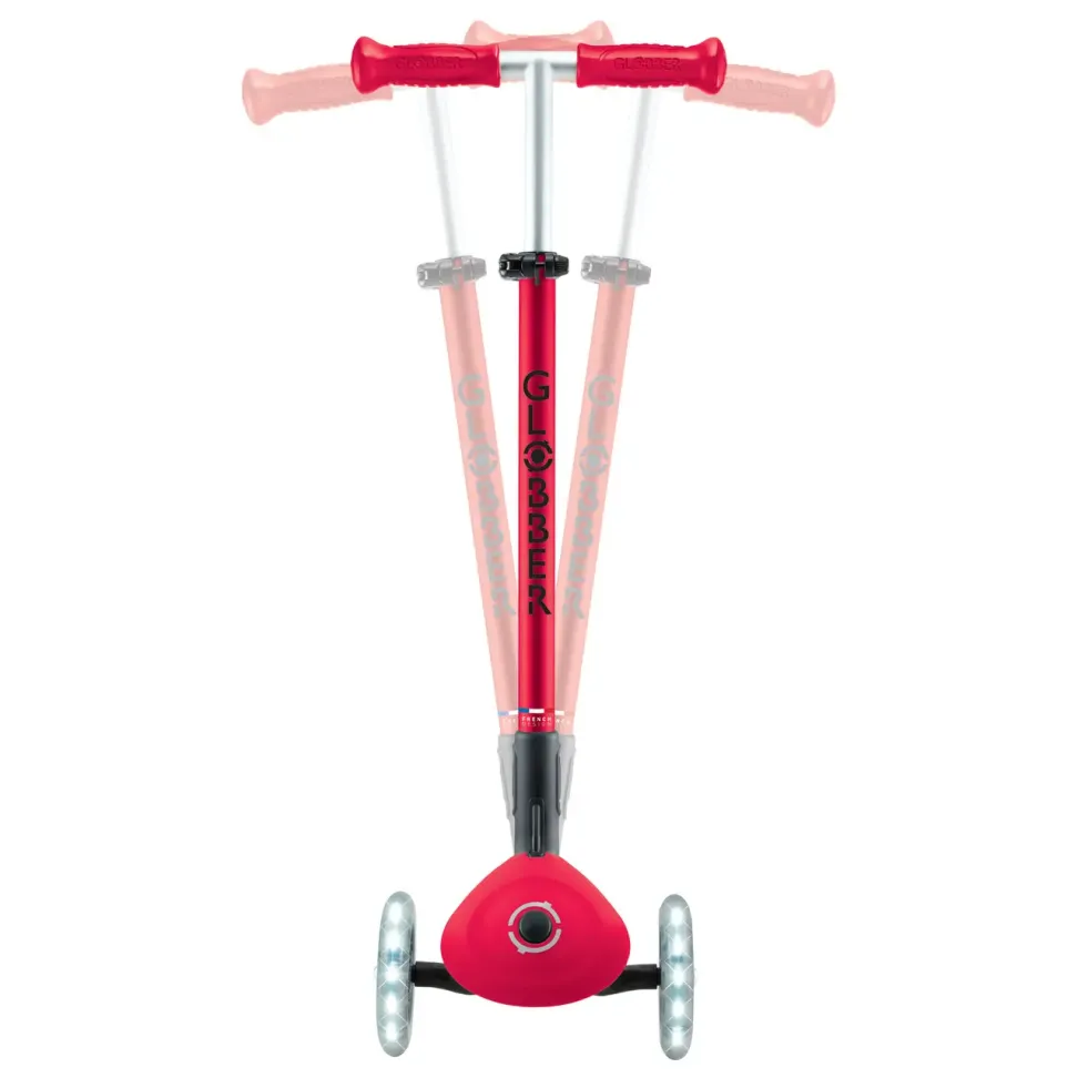 Самокат Globber - Elite Lights Foldable Red