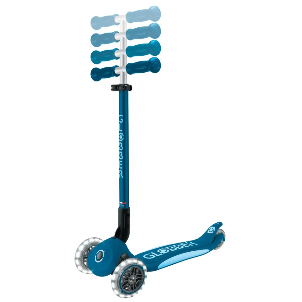 Самокат Globber - Elite Lights Foldable Deep Blue