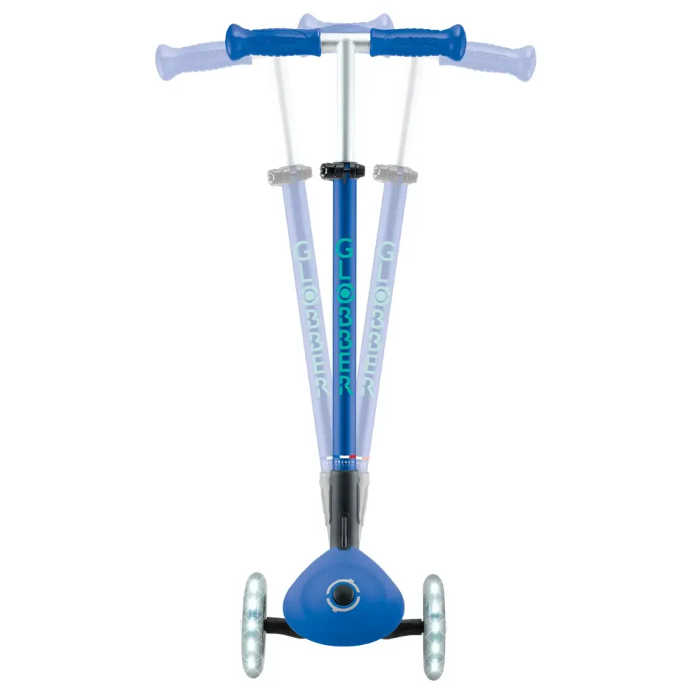 Самокат Globber - Elite Lights Foldable Navy Blue