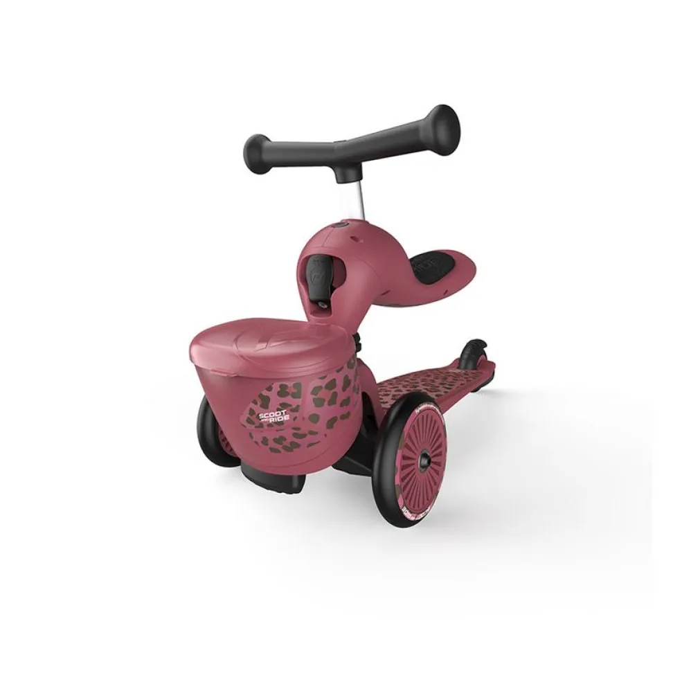 Самокат Scoot and Ride серии Highwaykick-1 Lifestyle вишневый, 1-5лет