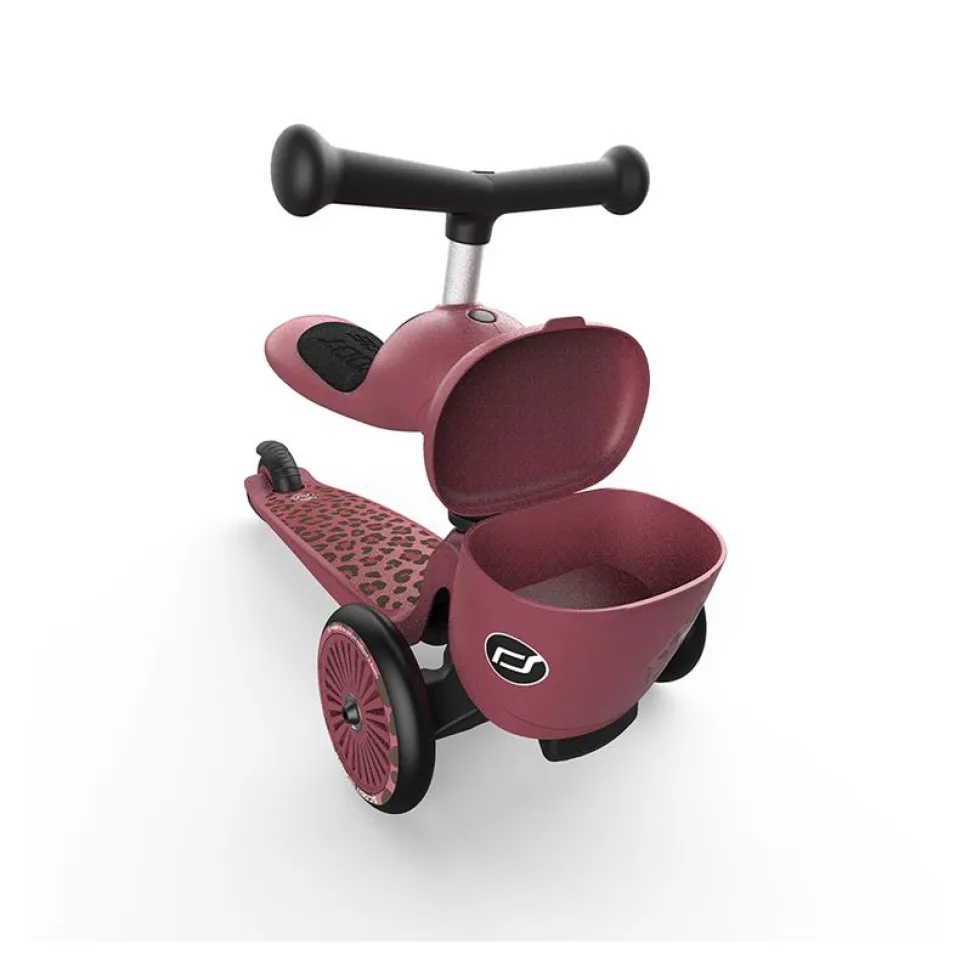 Самокат Scoot and Ride серии Highwaykick-1 Lifestyle вишневый, 1-5лет