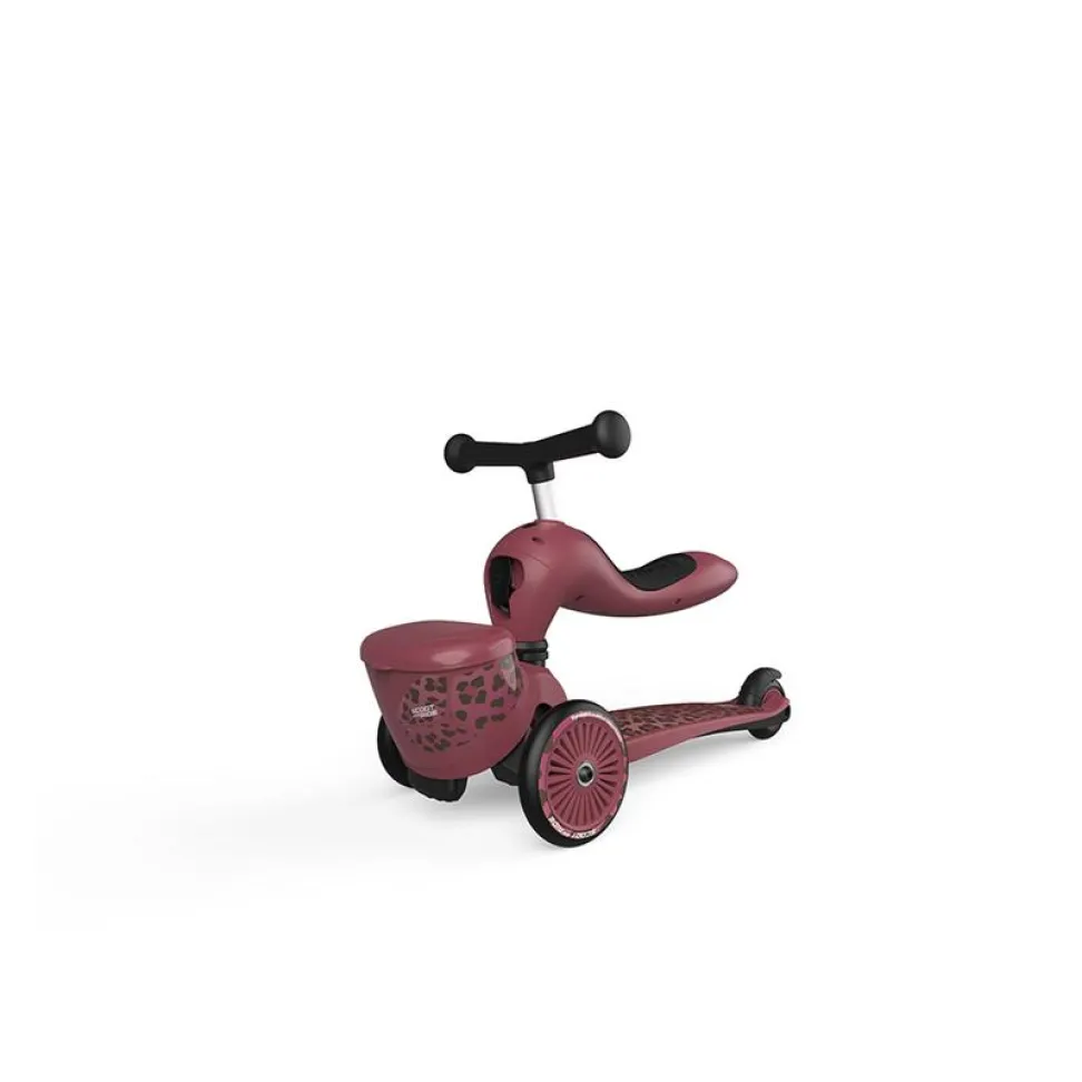 Самокат Scoot and Ride серии Highwaykick-1 Lifestyle вишневый, 1-5лет