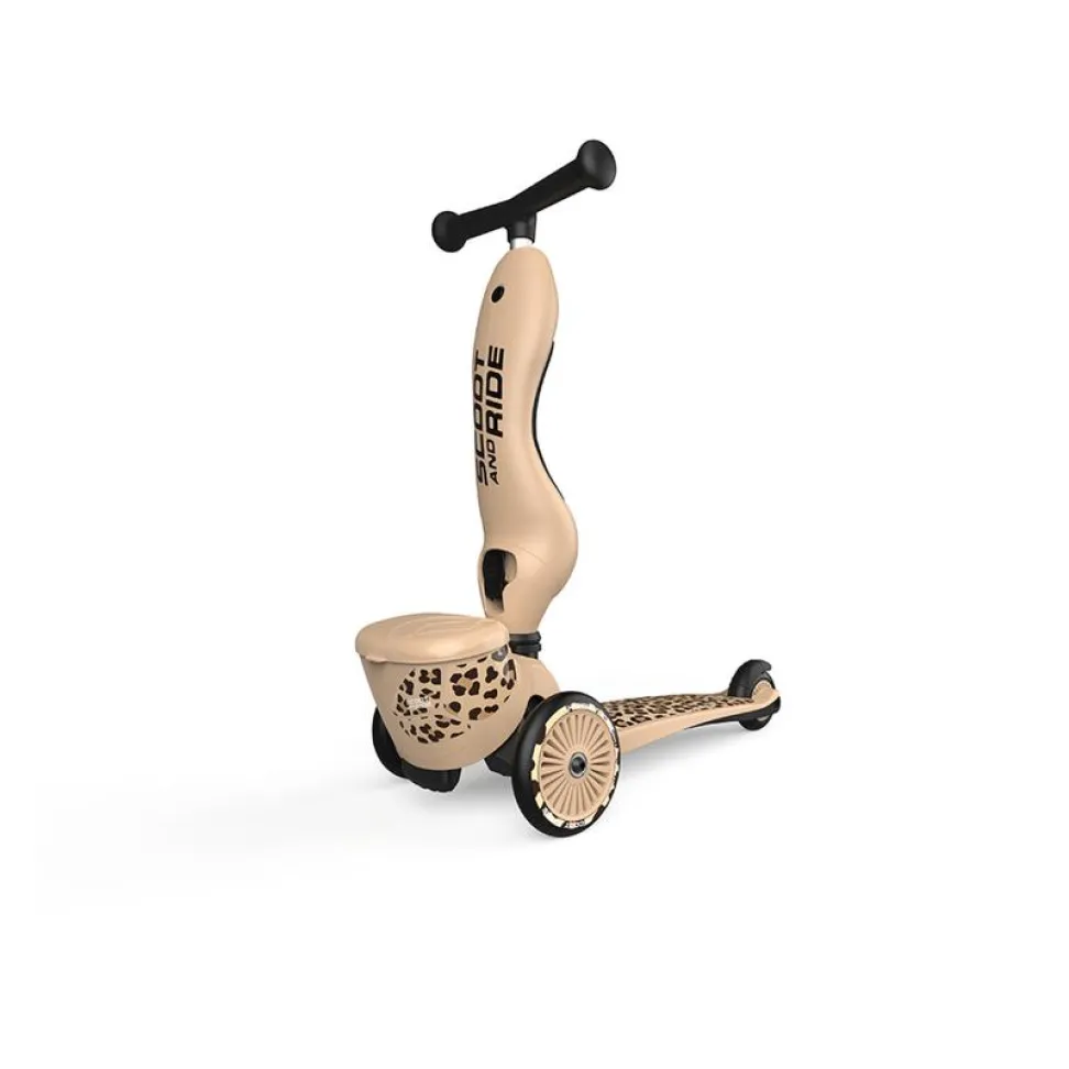 Самокат Scoot and Ride серии Highwaykick-1 Lifestyle леопард, 1-5 лет