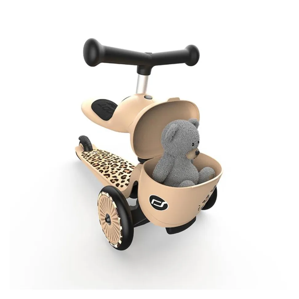 Самокат Scoot and Ride серии Highwaykick-1 Lifestyle леопард, 1-5 лет