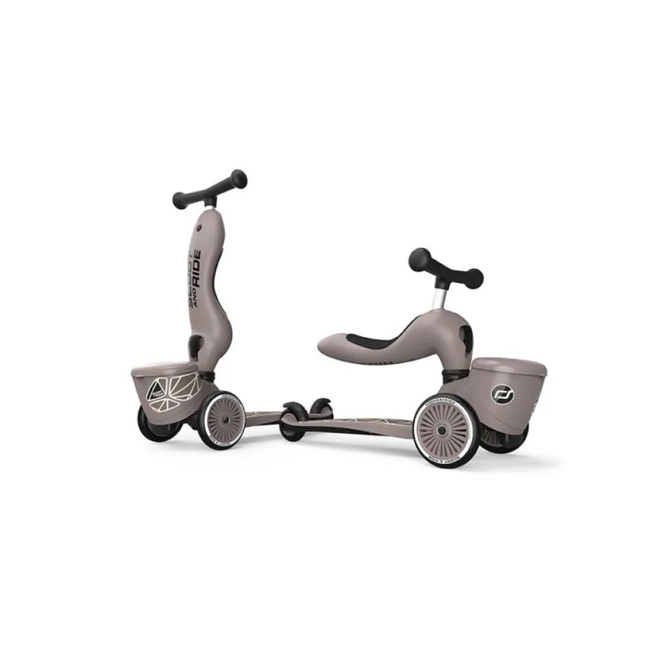 Самокат Scoot and Ride серии Highwaykick-1 Lifestyle коричневый, 1-5 лет