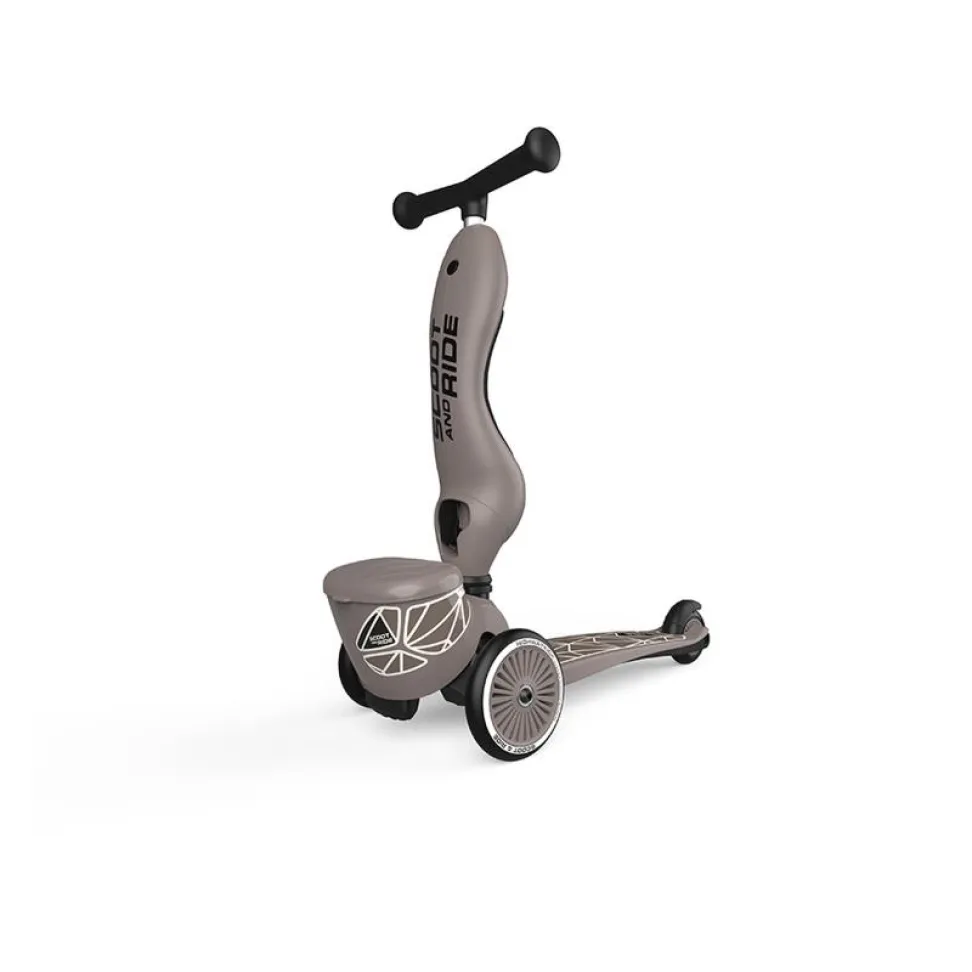 Самокат Scoot and Ride серии Highwaykick-1 Lifestyle коричневый, 1-5 лет