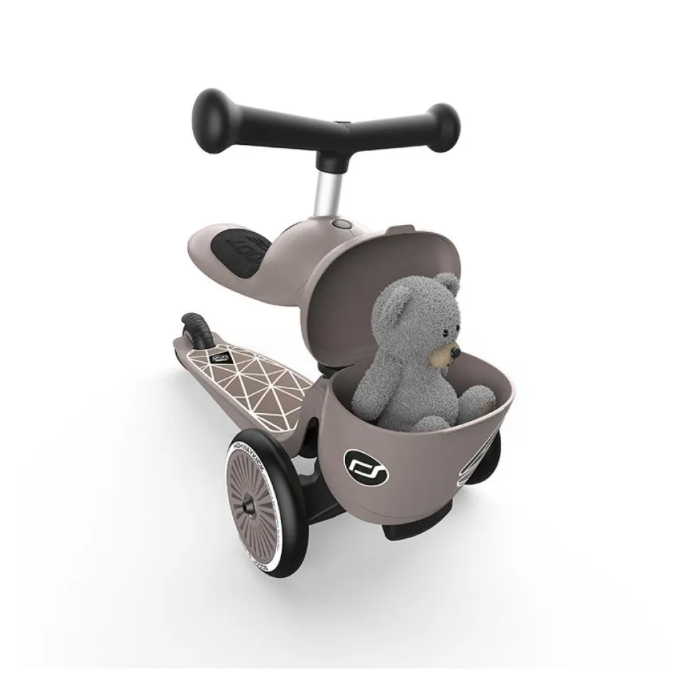 Самокат Scoot and Ride серии Highwaykick-1 Lifestyle коричневый, 1-5 лет