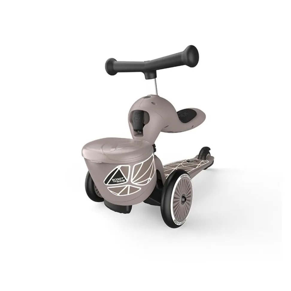 Самокат Scoot and Ride серии Highwaykick-1 Lifestyle коричневый, 1-5 лет