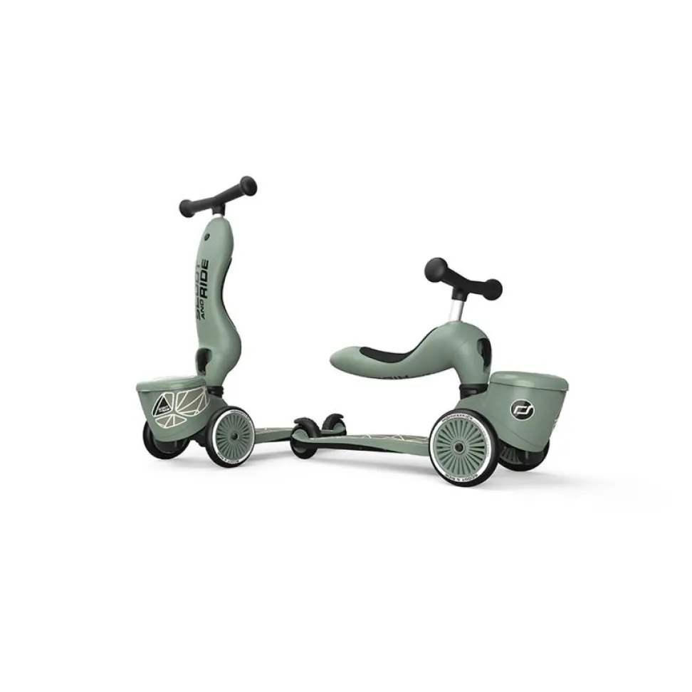 Самокат Scoot and Ride серии Highwaykick-1 Lifestyle зеленый, 1-5 лет