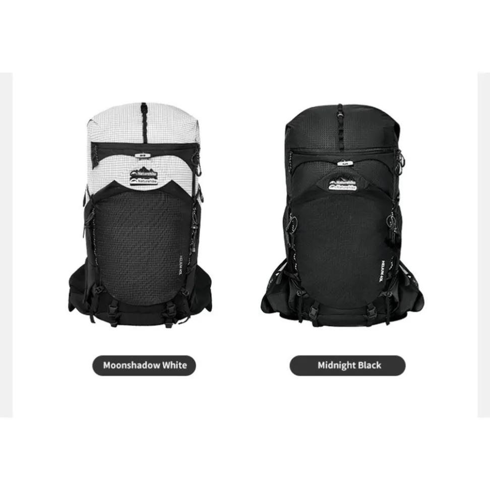 Рюкзак туристичний Naturehike Helium CNK2450XB016, 40 л, чорний, L