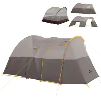 Намет шестимісний Naturehike, KOTA 6, CNK2450WS031, 75D, світло-коричневий