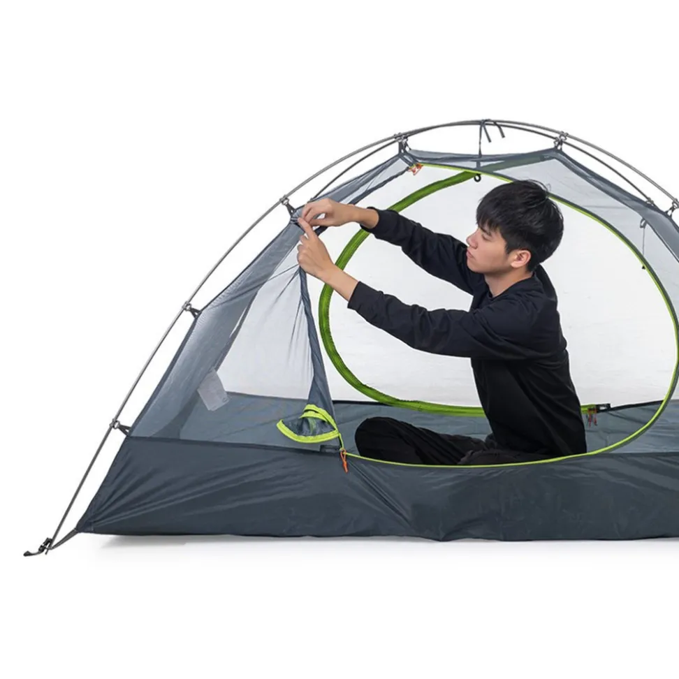 Намет двомісний ультралегкий Naturehike NH15Z006-P, темно-зелений