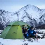 Намет двомісний зі сферичним куполом Naturehike Cloud Peak 2 NH17K240-Y 20D, темно-зелений