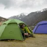 Намет двомісний зі сферичним куполом Naturehike Cloud Peak 2 NH17K240-Y 20D, темно-зелений