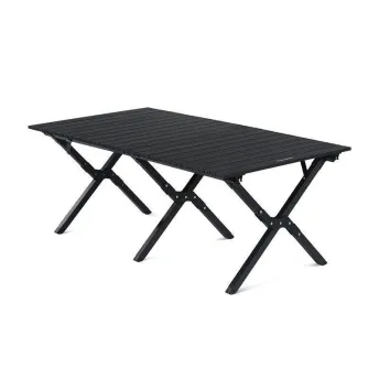 Раскладной стол большой Naturehike CNK2300JU010, алюминий, черный