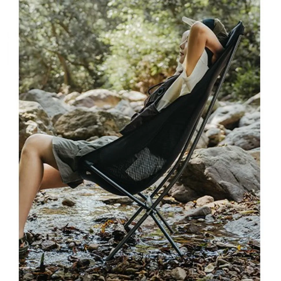 Кресло складное Naturehike Stellaluna L04 CNK2450JJ015, размер L, алюминий, черное