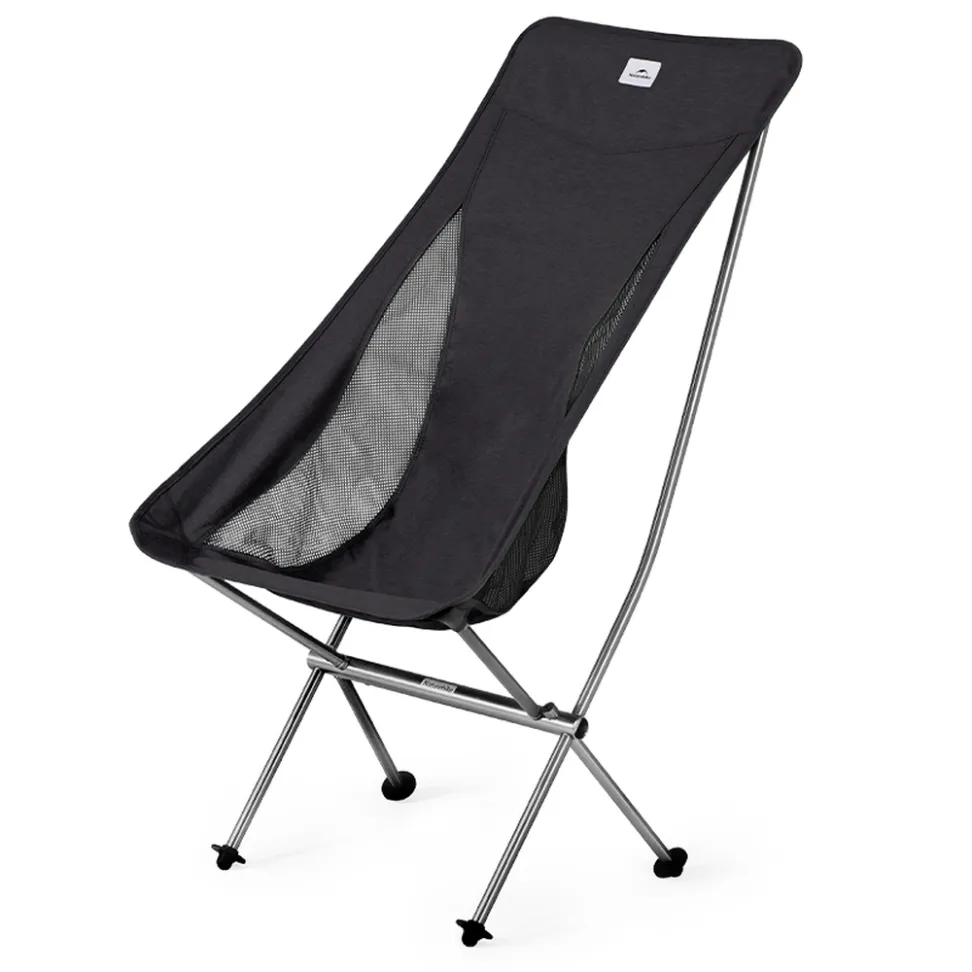 Кресло складное Naturehike Stellaluna L04 CNK2450JJ015, размер L, алюминий, черное