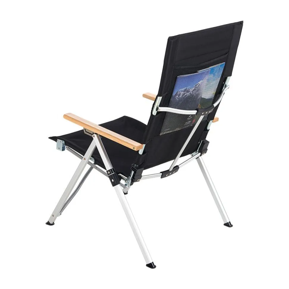 Кресло складное Naturehike NH17T003-Y, алюминий, черный