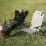 Кресло складное с регулируемым наклоном Naturehike CNK2550JJ012, углеродистая сталь, бежевый
