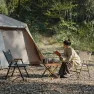 Кресло складное Naturehike CNK2550JJ010, сталь, черный