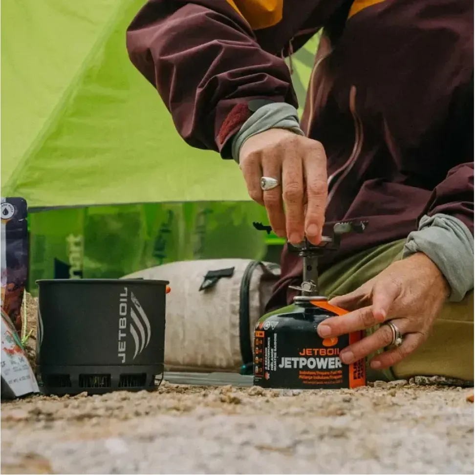 Резьбовой газовый баллон Jetboil Jetpower Fuel Blue, 230 г (JB JF230-EU)
