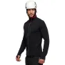 Мужская флисовая кофта Black Diamond M Coefficient Fleece Hoody, Black