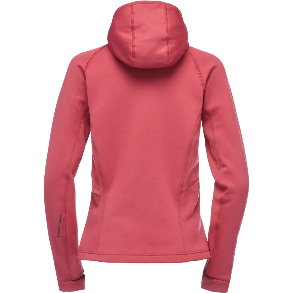 Женская флисовая кофта с рукавом реглан Black Diamond Factor Hoody - Wild Rose