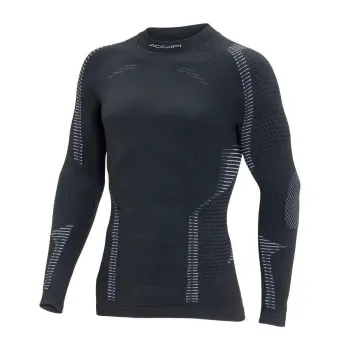 Термофутболка з довгим рукавом чоловіча Accapi Ergoracing 2025, Black/Anthracite (ACC AА971.9966)