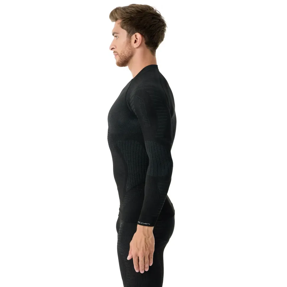 Термофутболка с длинным рукавом мужская Accapi XPerience, Black/Anthracite