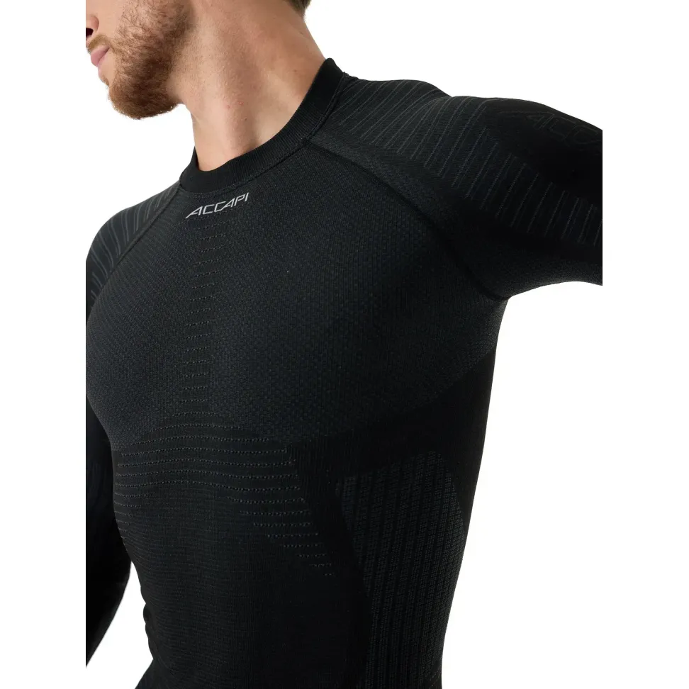 Термофутболка с длинным рукавом мужская Accapi XPerience, Black/Anthracite