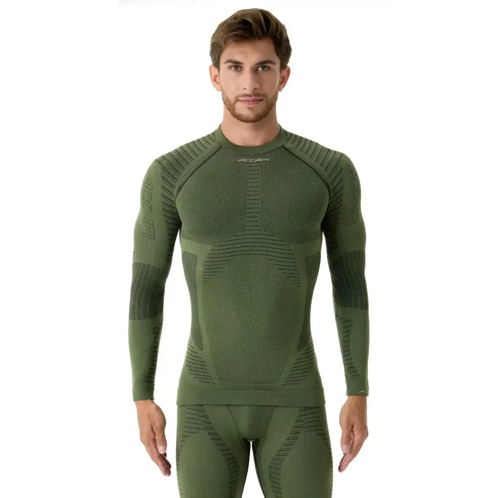 Термофутболка с длинным рукавом мужская Accapi XPerience, Military Black