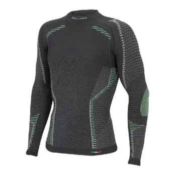 Мужская термофутболка с длинным рукавом Accapi Ergoracing, Black/Anthracite