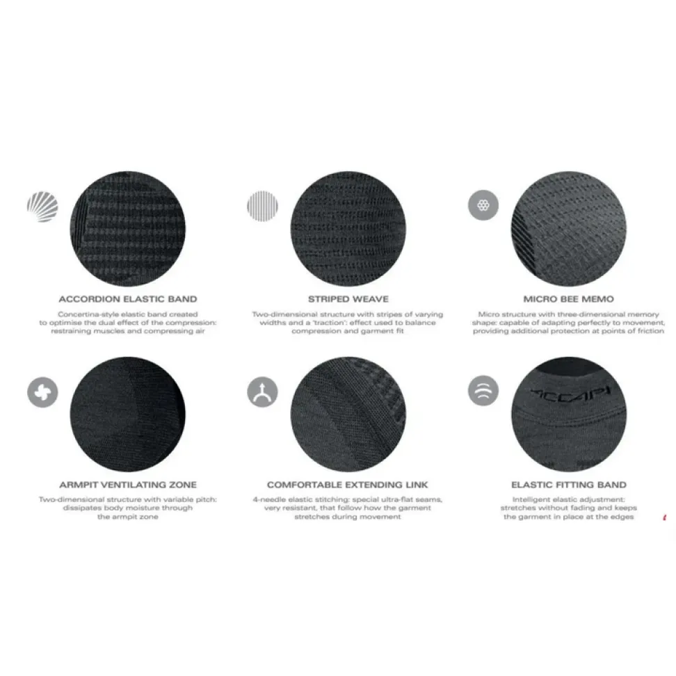 Женская термофутболка с длинным рукавом Accapi Ergowool