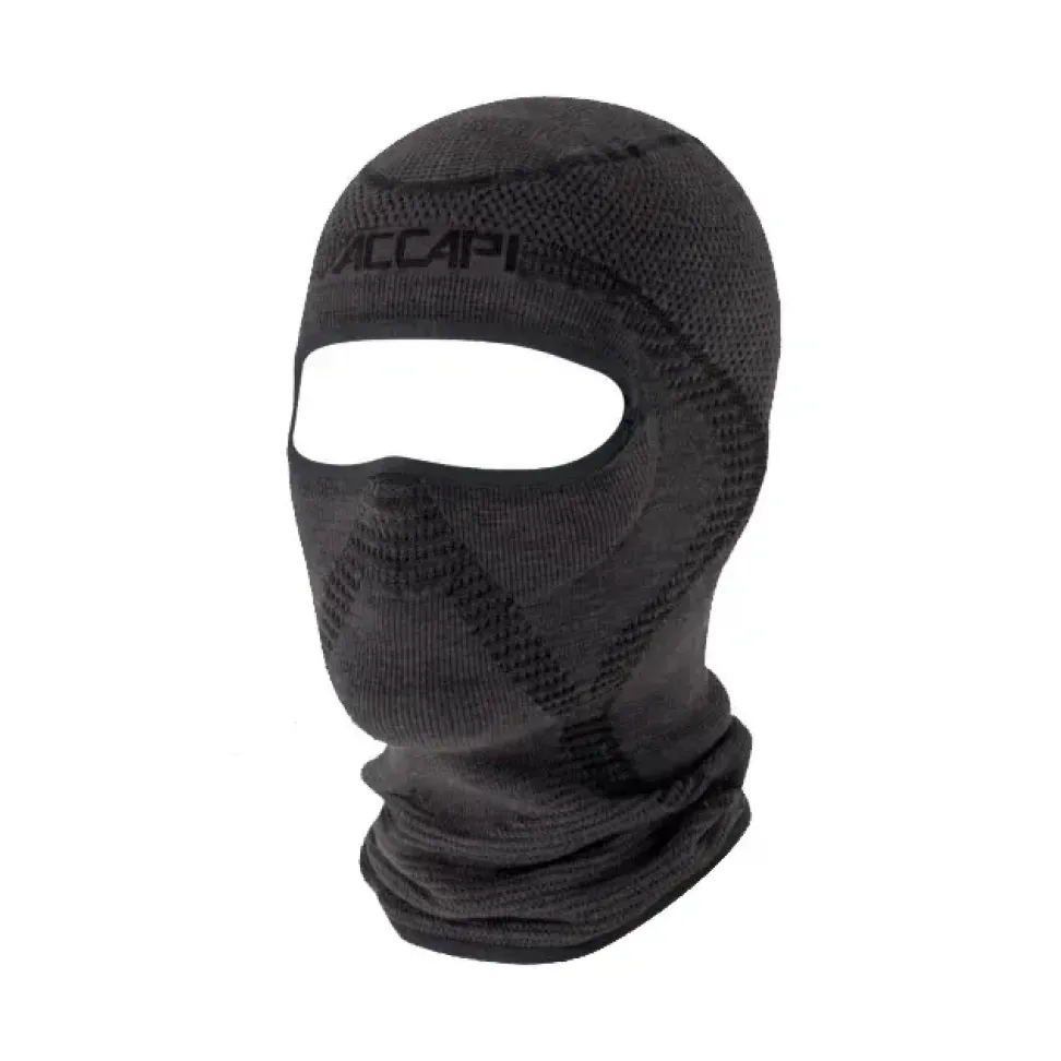 Балаклава Accapi Ergowool Balaclava, Iron/Black, 50/56