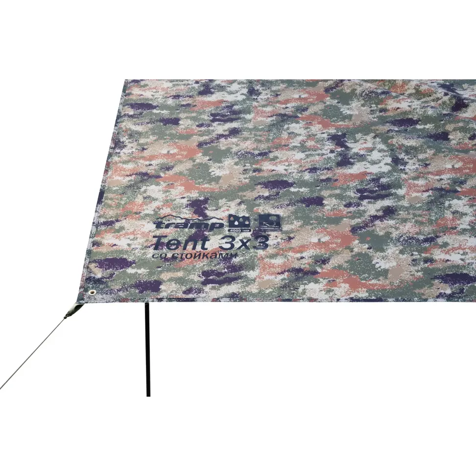 Тент со стойками Tramp Tent 3 х 3 camo