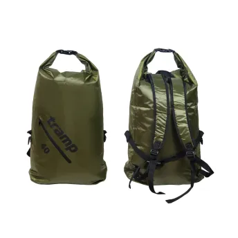 Герморюкзак Tramp Diamond Rip-Stop 40 л Оливковий