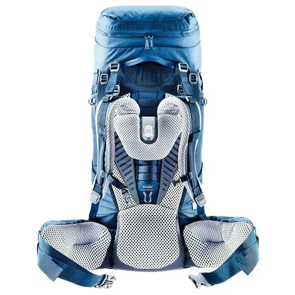 Рюкзак туристичний Deuter Aircontact 65+10 л 3365 Midnight-Navy