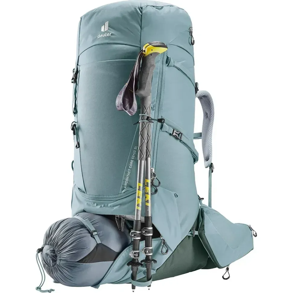 Рюкзак туристичний Deuter Aircontact Core SL 65+10 л 4219 Shale-Ivy