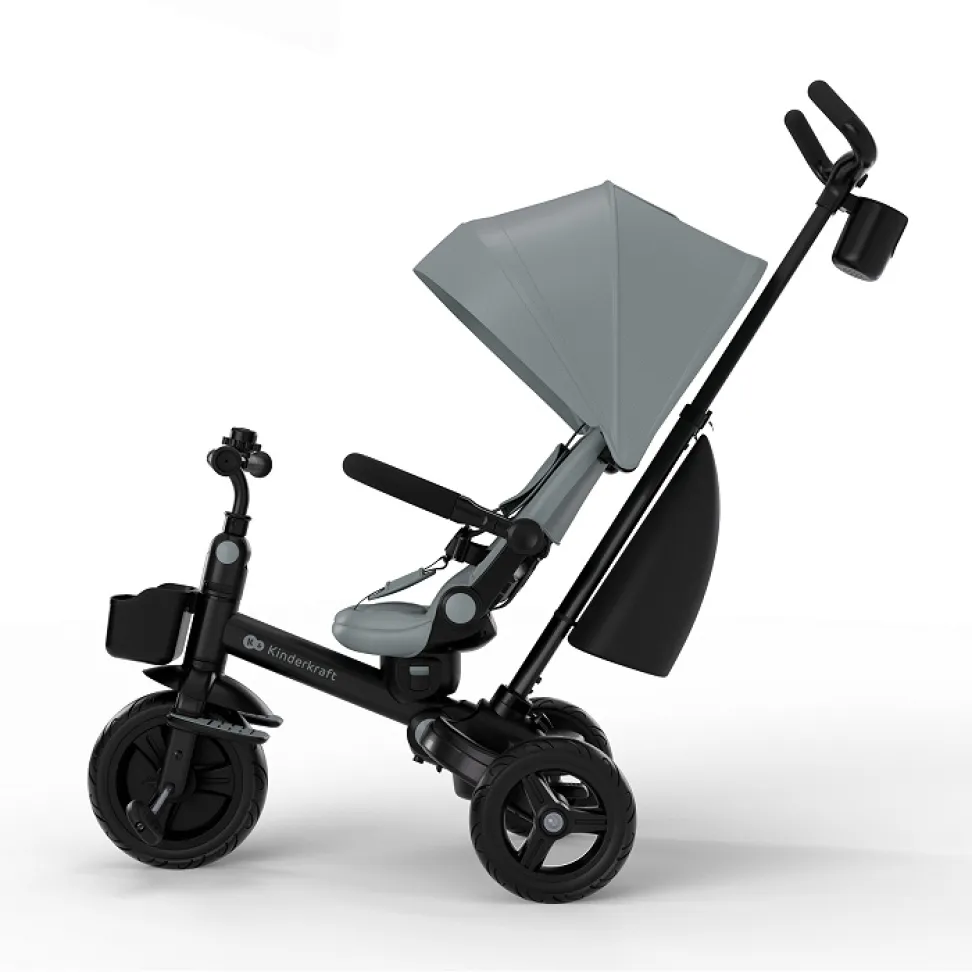 Трехколесный велосипед Kinderkraft Aveo 2 Plus Grey