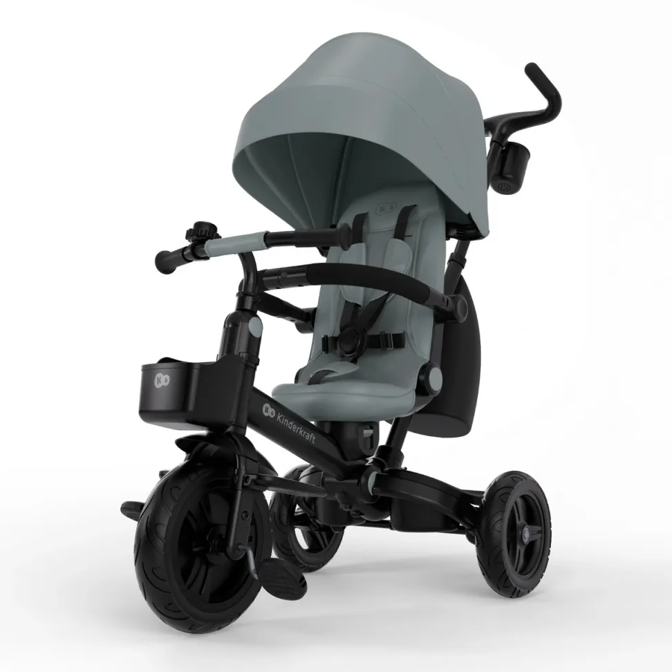 Трехколесный велосипед Kinderkraft Aveo 2 Plus Grey