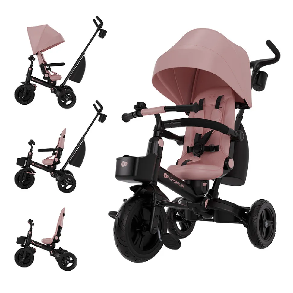 Трехколесный велосипед Kinderkraft Aveo 2 Plus Pink
