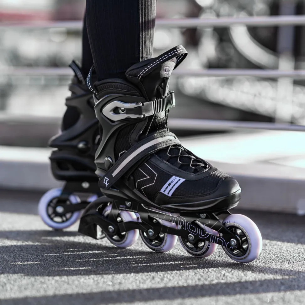 Ролики Movino Cruzer B4 (black-lilac)