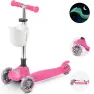 Самокат детский Cariboo Ghost LED (pink glow)