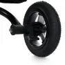 Велосипед-коляска с родительской ручкой TURBO TRIKE MT 1006-3 резиновые надувные колеса, Мятный
