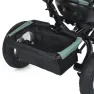 Велосипед-коляска с родительской ручкой TURBO TRIKE MT 1006-3 резиновые надувные колеса, Мятный