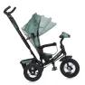 Велосипед-коляска с родительской ручкой TURBO TRIKE MT 1006-3 резиновые надувные колеса, Мятный
